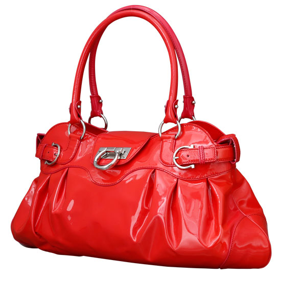 FERRAGAMO(USED)간치니 토트백