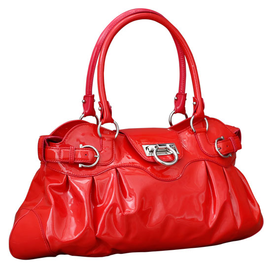 FERRAGAMO(USED)간치니 토트백