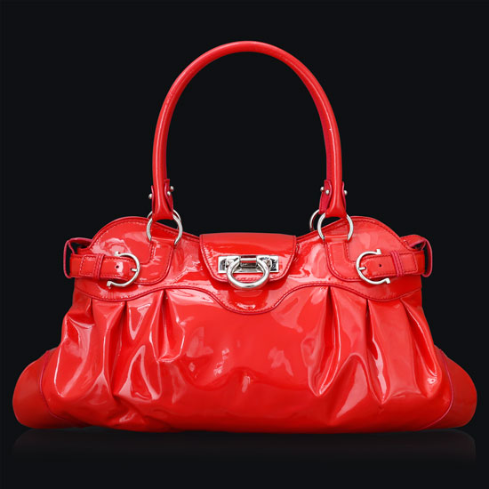 FERRAGAMO(USED)간치니 토트백