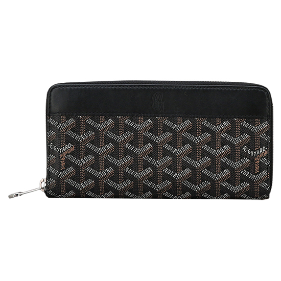 GOYARD(USED)마티뇽 PVC 지퍼 장지갑