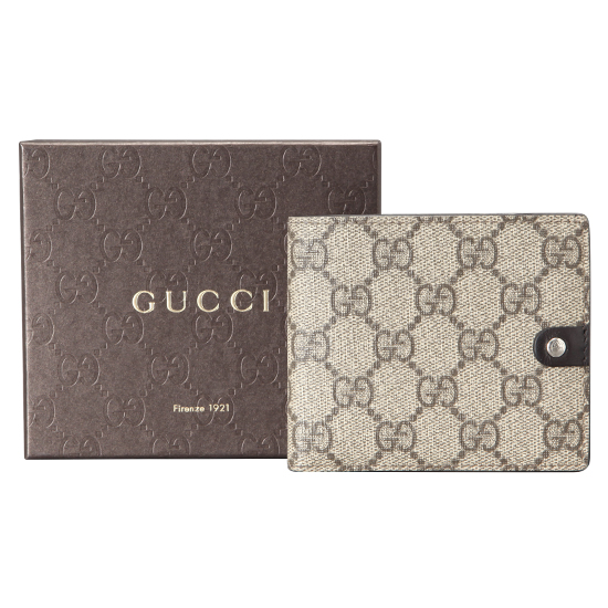GUCCI(USED) 구찌 GG 슈프림 캔버스 반지갑