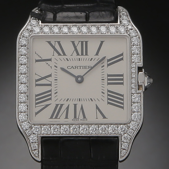 CARTIER(USED)듀몽 다이아베젤