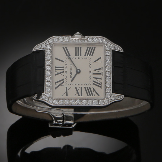 CARTIER(USED)듀몽 다이아베젤