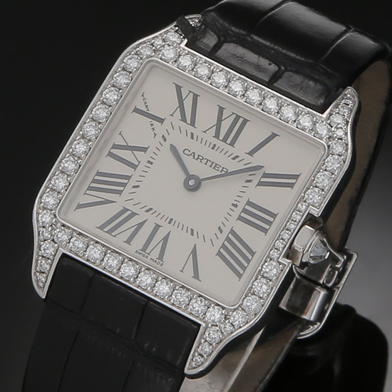CARTIER(USED)듀몽 다이아베젤