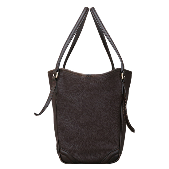 BURBERRY(USED)브라운 레더 숄더백