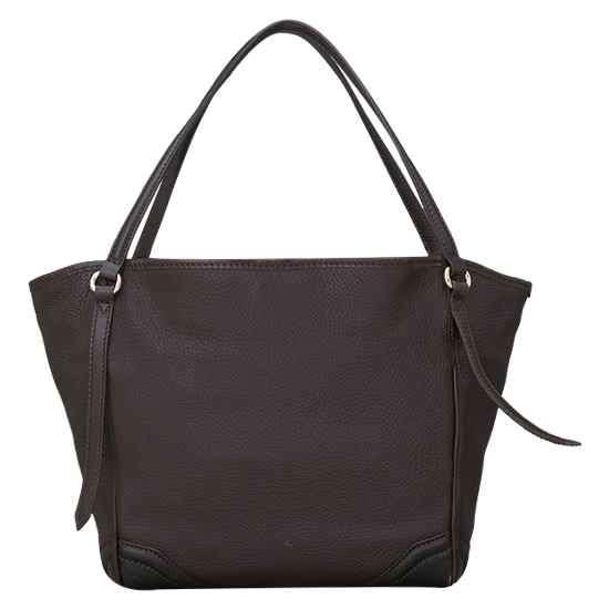 BURBERRY(USED)브라운 레더 숄더백