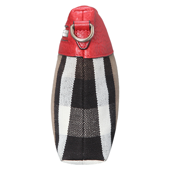 BURBERRY(USED)캔버스 레드 크로스 바디백