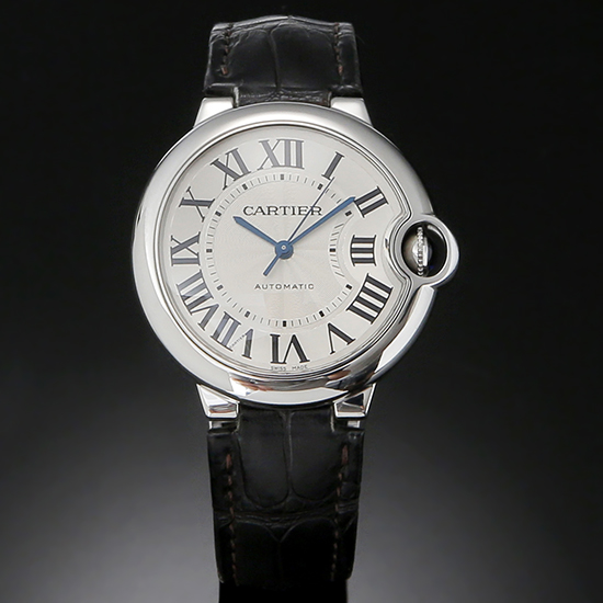 CARTIER(USED)발롱블루 스틸 36 오토