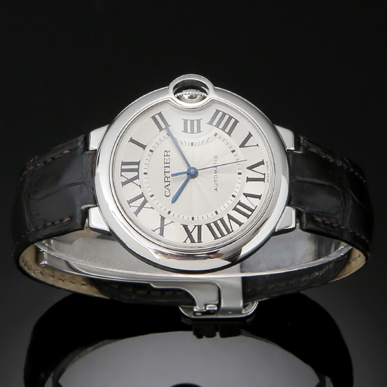 CARTIER(USED)발롱블루 스틸 36 오토