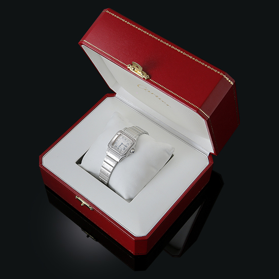 CARTIER(USED)산토스 갈베 스틸 스몰