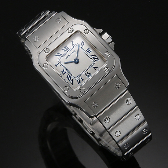 CARTIER(USED)산토스 갈베 스틸 스몰