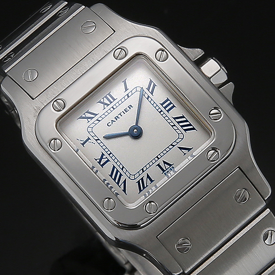 CARTIER(USED)산토스 갈베 스틸 스몰