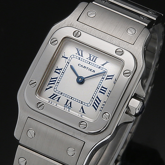 CARTIER(USED)산토스 갈베 스틸 스몰