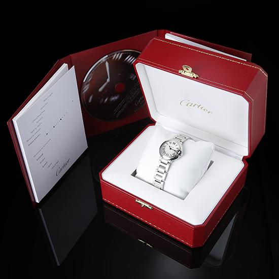 CARTIER(USED) 발롱블루 28 스틸