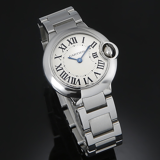 CARTIER(USED) 발롱블루 28 스틸