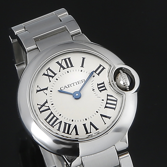 CARTIER(USED) 발롱블루 28 스틸