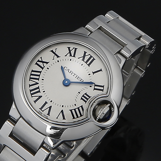 CARTIER(USED) 발롱블루 28 스틸