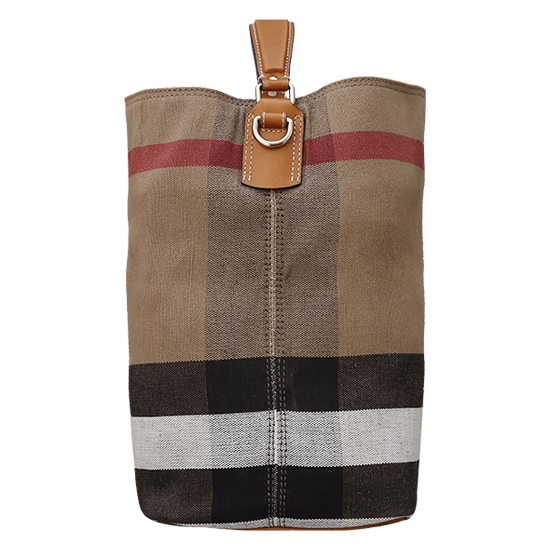BURBERRY(USED)애쉬비 캔버스 체크 호보백