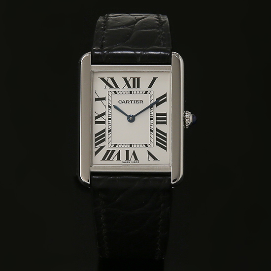 CARTIER(USED) 탱크솔로 스틸 라지