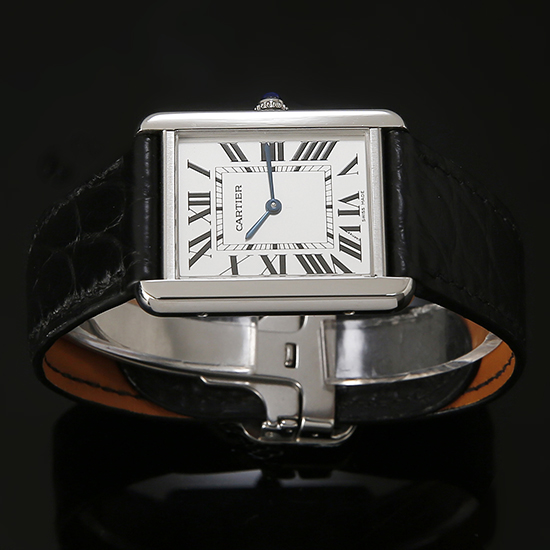CARTIER(USED) 탱크솔로 스틸 라지