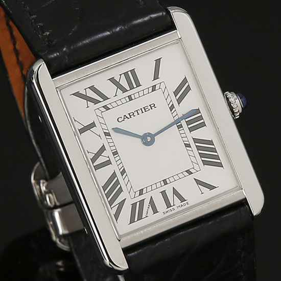 CARTIER(USED) 탱크솔로 스틸 라지