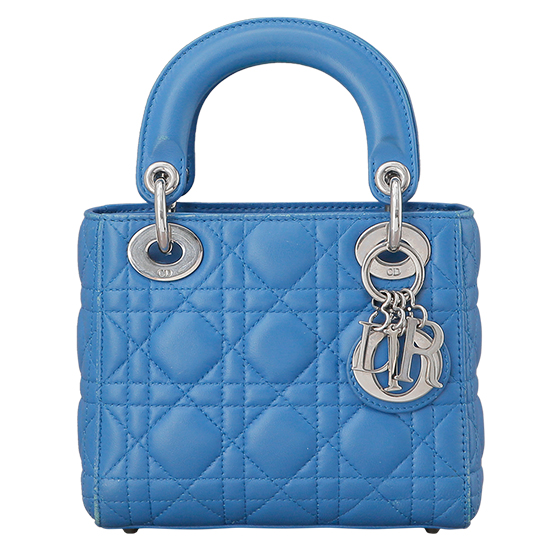 CHRISTIAN DIOR(USED)레이디 디올 블루 미니