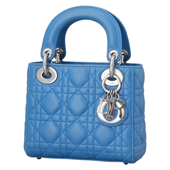 CHRISTIAN DIOR(USED)레이디 디올 블루 미니