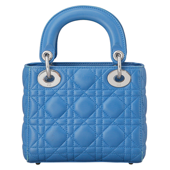 CHRISTIAN DIOR(USED)레이디 디올 블루 미니