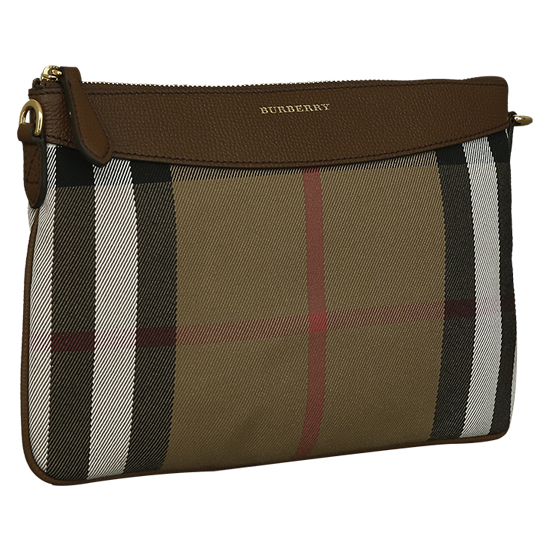 BURBERRY(USED)하우스체크 패브릭 크로스백