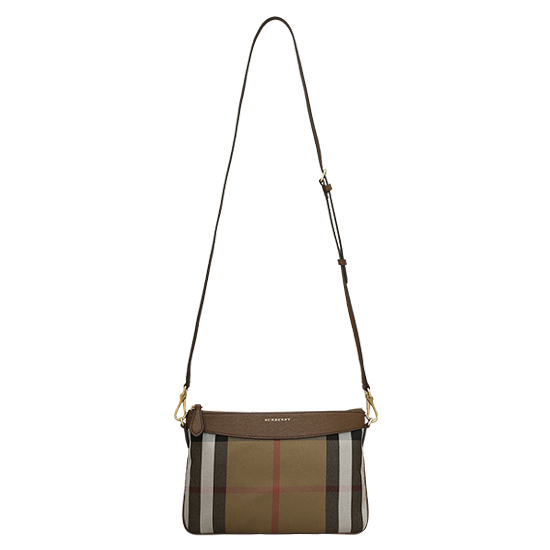 BURBERRY(USED)하우스체크 패브릭 크로스백