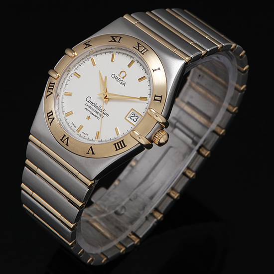 OMEGA(USED) 컨스틸레이션 콤비 풀바
