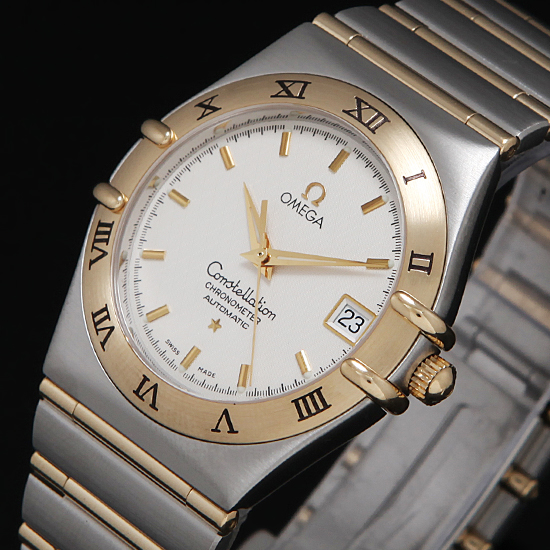 OMEGA(USED) 컨스틸레이션 콤비 풀바