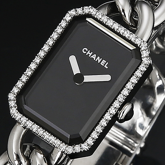 CHANEL(USED) 샤넬 프리미에르 스틸 다이아베젤 H3252