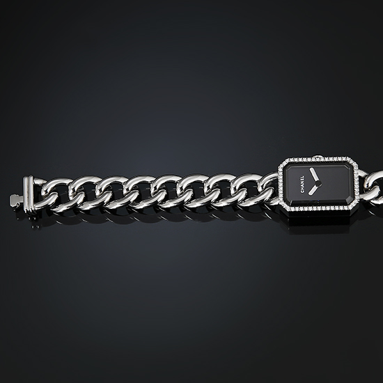 CHANEL(USED) 샤넬 프리미에르 스틸 다이아베젤 H3252