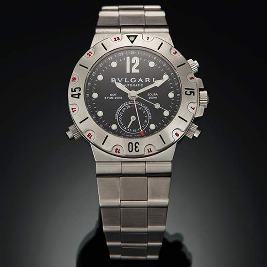BVLGARI(USED) 디아고노 크르노 GMT