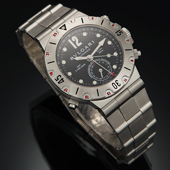 BVLGARI(USED) 디아고노 크르노 GMT