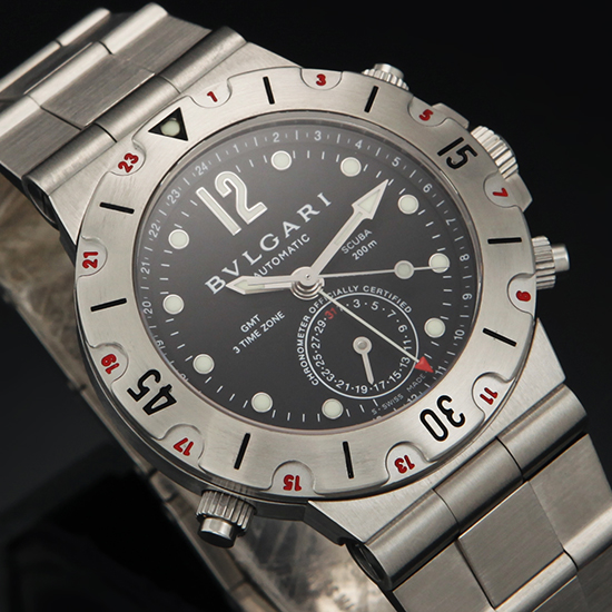BVLGARI(USED) 디아고노 크르노 GMT