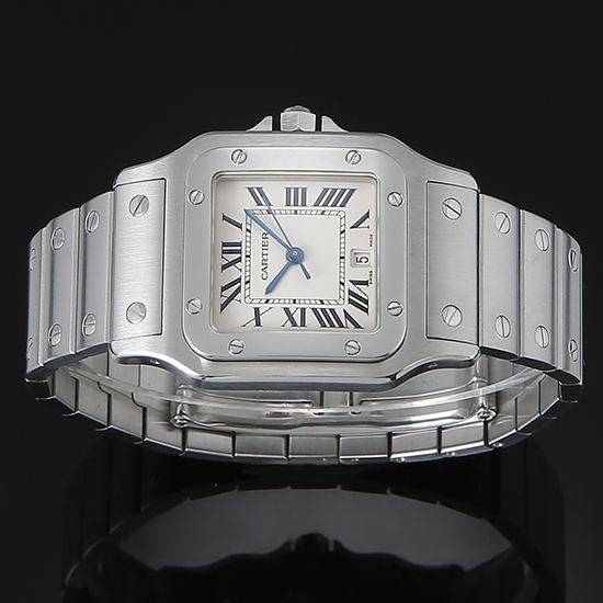 CARTIER(USED) 산토스 갈베 스틸 라지