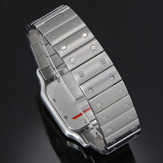CARTIER(USED) 산토스 갈베 스틸 라지