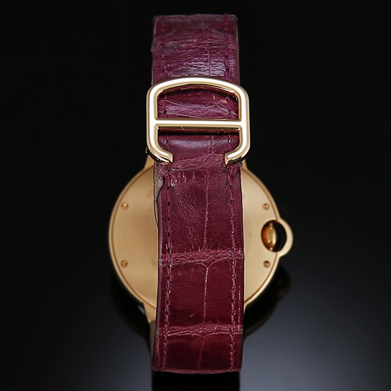 CARTIER(USED) 발롱블루 로즈골드 다이아베젤