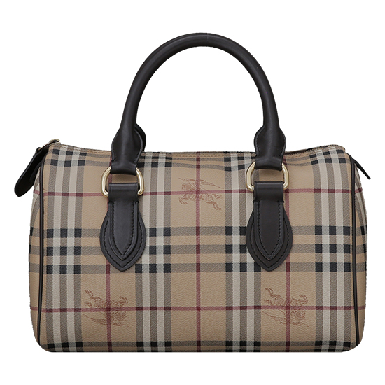 BURBERRY(USED)체크 보스턴백