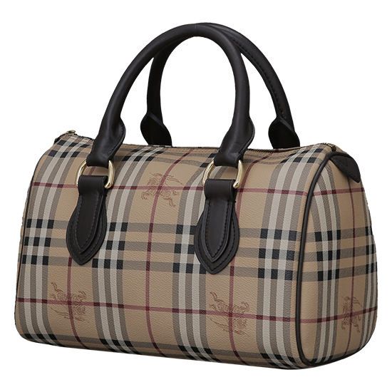 BURBERRY(USED)체크 보스턴백