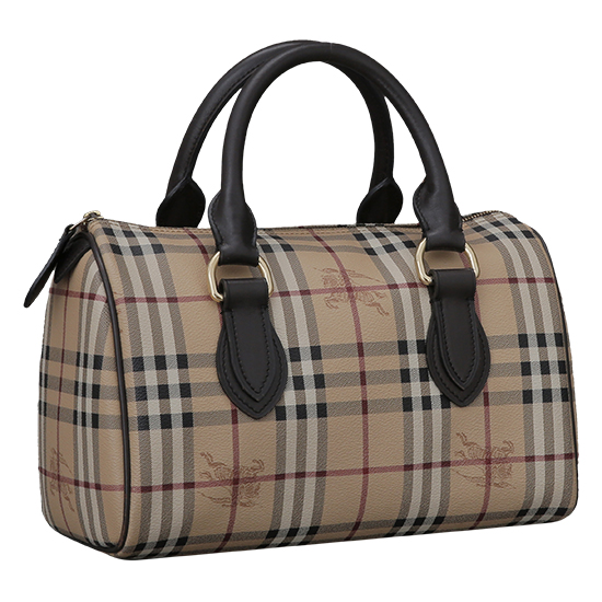 BURBERRY(USED)체크 보스턴백