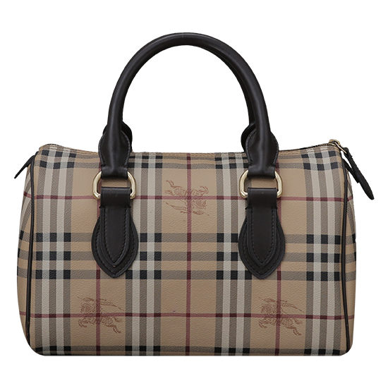 BURBERRY(USED)체크 보스턴백