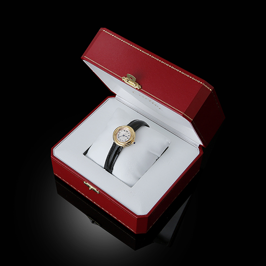 CARTIER(USED)트리니티 버메일 금장 레이디