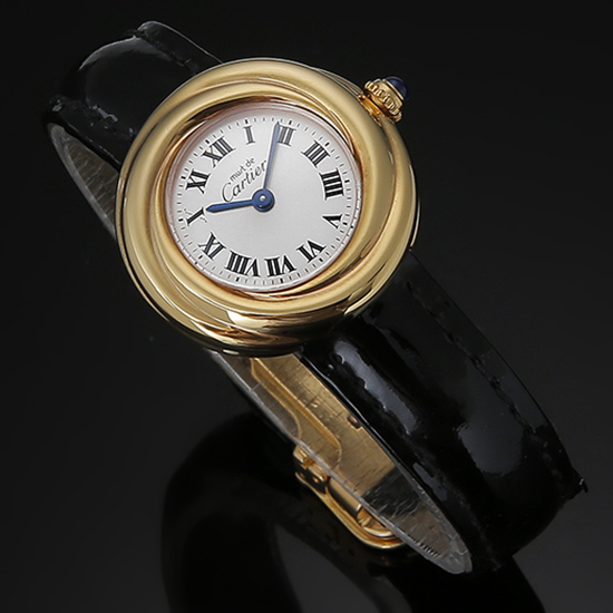 CARTIER(USED)트리니티 버메일 금장 레이디