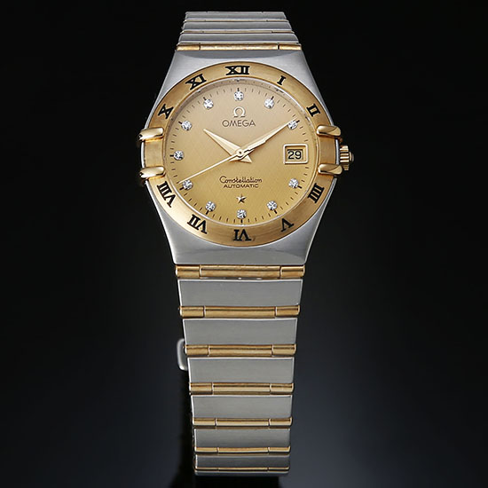 OMEGA(USED) 컨스틸레이션 콤비 풀바