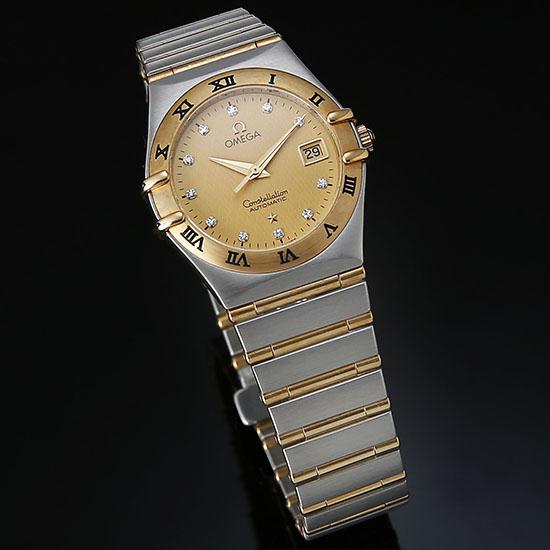OMEGA(USED) 컨스틸레이션 콤비 풀바