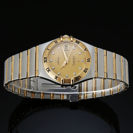 OMEGA(USED) 컨스틸레이션 콤비 풀바