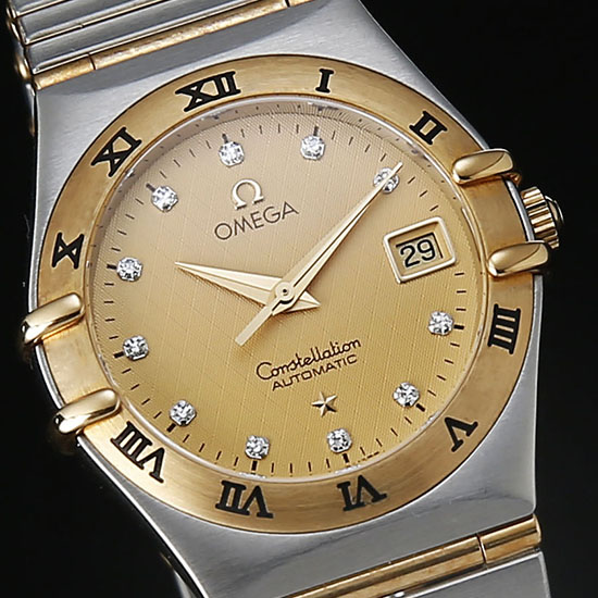 OMEGA(USED) 컨스틸레이션 콤비 풀바